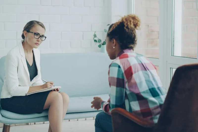 Professional discussion about a psychological assessment referral